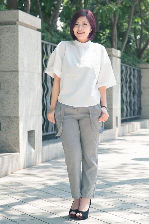 女孩 女人 时尚 白 灰色 美女