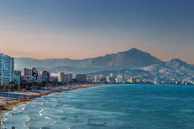 自然 海滩 海 地平线 景观 哥斯达黎加 玛丽娜 蓝色的