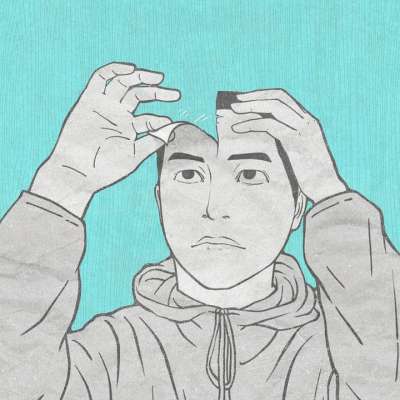 卡通片 绘画 幻想 想象力 纸 谬误 撕碎