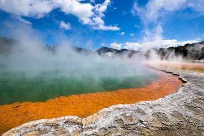 大自然 景观 喷泉 旅游 水域 蒸汽 天空 鸟瞰 温泉 户外