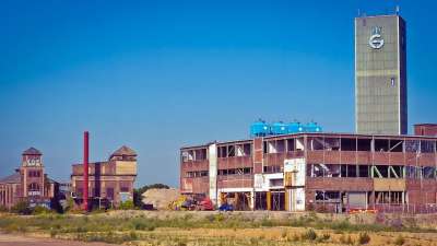 建筑学 工厂 老厂 行业 建造 废墟 厂区建设 工业厂房 已到期