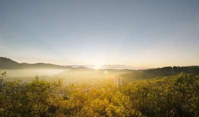 日出 射线 景观 地平线 太阳 早晨 黎明 云 多云的