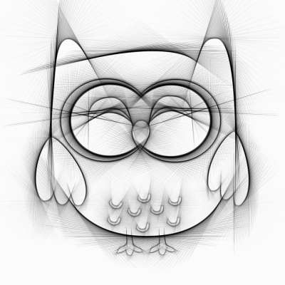 猫头鹰 鸟 画画 铅笔 乐趣