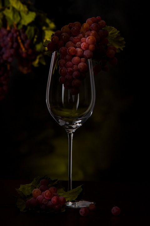 葡萄 红酒杯 葡萄藤 年份 葡萄酒 喝 水果 秋天的 葡萄酒种植