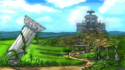 废墟 建造 意象 创造力 年龄 错觉 想象力 幻想 寺庙 老的