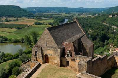 星河湾 De Beynac 法国 教堂 地标 历史性 谷 山 结构