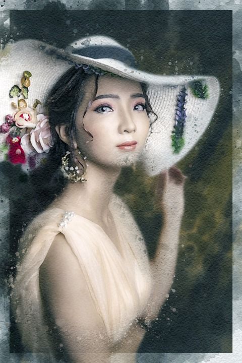 女士 脸 帽子 裙子 正式的 珠宝 亚洲人 头发 棕色的头发