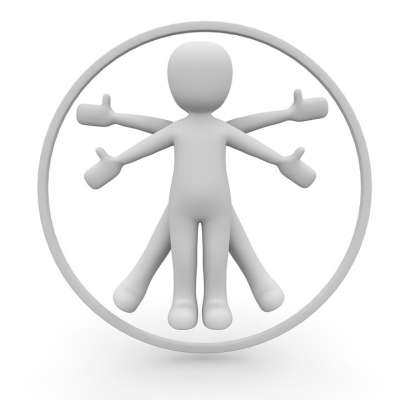 维特鲁威 男人 达芬奇 3D 人的 人 人们 抽象的 轨道