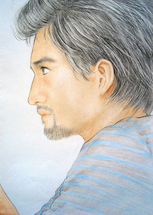 绘画 画画 男人