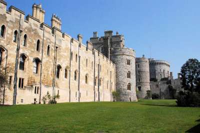 温莎古堡 皇室 历史的 地标 古建筑 英国