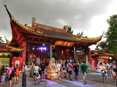 夫子庙 南京 中国 孔子 旅游景点 游客 寺庙 宗教 历史性