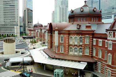 东京站 东京 站 日本 火车站 砖 建造 城市的 商业 城市