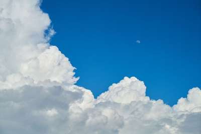 天空 云 蓝色的 白色的 天气 空气 空间 图像 摄影 质地
