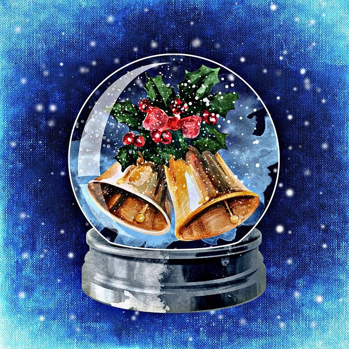 冬天, 雪球, 雪, 寒冷的, 乐趣, 蓝色的, 十二月, 圣诞节, 圣诞装饰