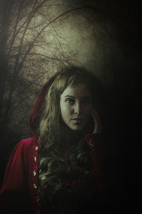 幻想 肖像 幻想肖像 哥特 黑暗的 中世纪 童话 女性 女士