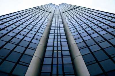 玻璃 建筑学 未来派 公司 现代的 金融 商业 建造 优雅
