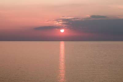 日落 海 天堂 云 水 海洋 前夕 黄昏 情绪 余辉
