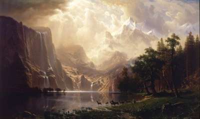 绘画 布面油画 艺术的 自然 目睹 天空 云 景观