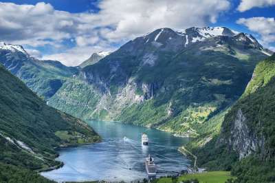 峡湾 挪威 景观