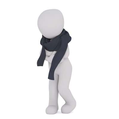 白人男性 3D 立体人 孤立 3D 模型 3D 模型 全身 白色的