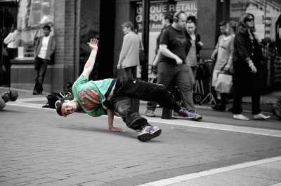 B-Boying 打破 霹雳舞 舞蹈 艺术家 年轻 风格 街舞