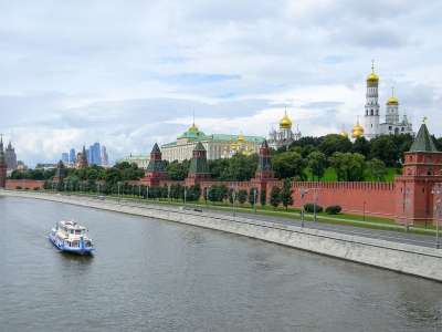 克里姆林宫 Kremlevskaya 路堤 莫斯科 俄罗斯 莫斯科河