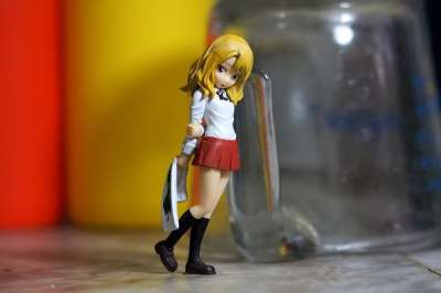 女性 女孩 年轻 蓝色的 玫瑰 日本人 动漫 卡通片 电视