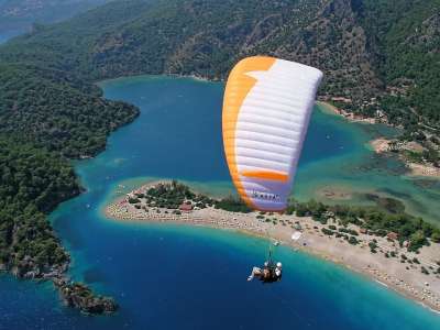 滑翔伞 降落伞 天空 空气 自由 冒险 极端 运动 活动