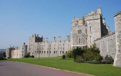 温莎古堡 皇室 历史的 地标 古建筑 英国