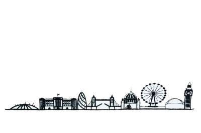 建筑物 英国 纪念碑 景点 象征 伦敦 背景 眼睛 黑色的