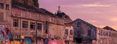 建造 弃 建筑学 破旧的 气氛 忘记 涂鸦 日落 丢失的地方