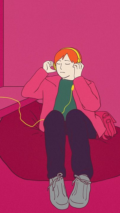 绘画 创造力 女孩 房间 自由 音乐 安静的 粉红色的音乐