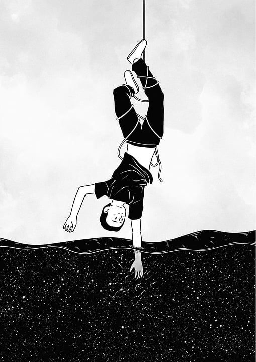 照明 想象力 创造力 画画 绘画 黑和白 童话故事 幻想 男孩