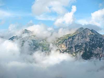 阿尔卑斯山 登山 徒步旅行 山 意大利 远足 最佳 景观 全景