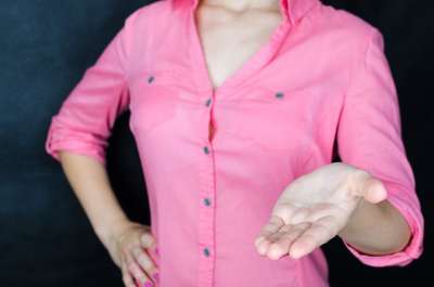 衬衫 粉色的 甜的 可爱的 小样 白色的 符号 商业 纸 女性
