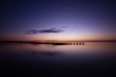 码头 海 日出 日落 海洋 海滩 水 冷静的 自然 海景