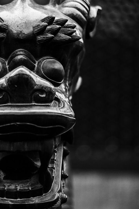 中国 北京 狮子