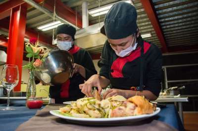 美食 学校 学生