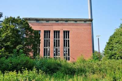 工厂 厂区建设 行业 建造 老厂 工业建筑 弃 已到期 破旧的
