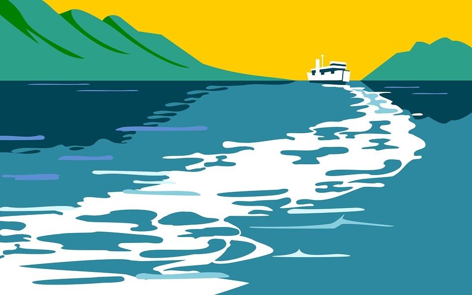 航行, 旅行, 湖, 船舶, 唤醒, 海, 冒险, 船, 巡航