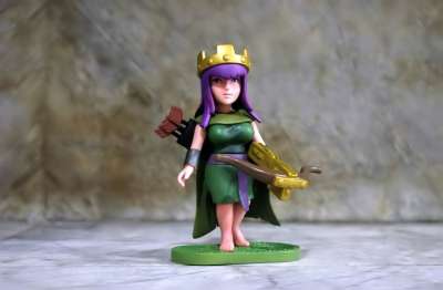 女王的弓箭手 女性 女王 射手 专家 等级 叉 弓 武器 玩具