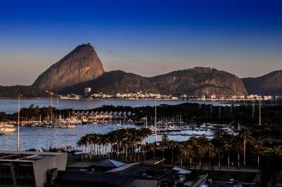 甜面包 （Pão De Açúcar 里约热内卢 巴西 海滩 海 缆车