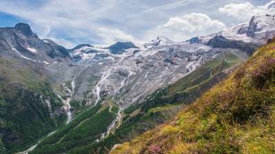 景观 山 阿尔卑斯山 瓦莱 瑞士