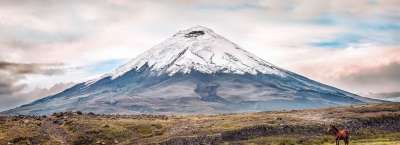 火山 科托帕西 厄瓜多尔 山 雪峰 国家公园 景观 火山 火山