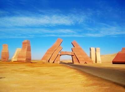 埃及 沙漠 景点 旅游 度假 旅行 天空