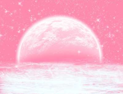 背景 月亮 水 粉色的 星星 可爱的墙纸 粉红色的背景 粉红色的水