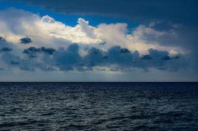 海 天空 云 地平线 自然 海景 秋天