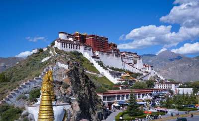 布达拉宫 西藏 布达拉 拉萨 旅行 佛教 中国 宫 宗教 地标