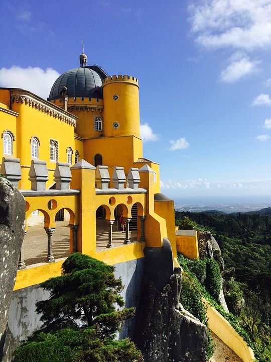 城堡 葡萄牙 欧洲 旅行