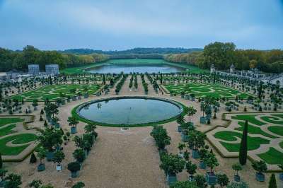 凡尔赛宫 宫花园 花园 池塘 湖 植物 庭院 历史性 旅游景点